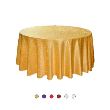 رومیزی ژاکارد طلا